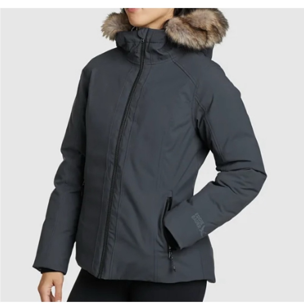 Eddie Bauer Olympia down jacket.  New condition.  Super warm!
